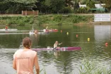 Silber bei den Studierenden Weltmeisterschaften (WUC) 2018: Kanu K4 500m Frauen (Caroline Arft)