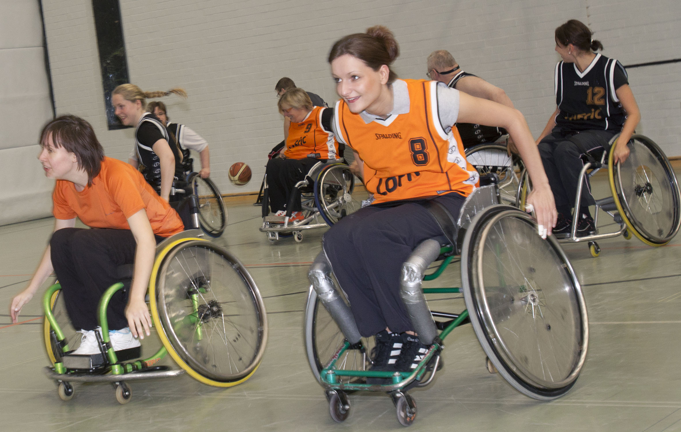 Sportprogramm Rollstuhlbasketball