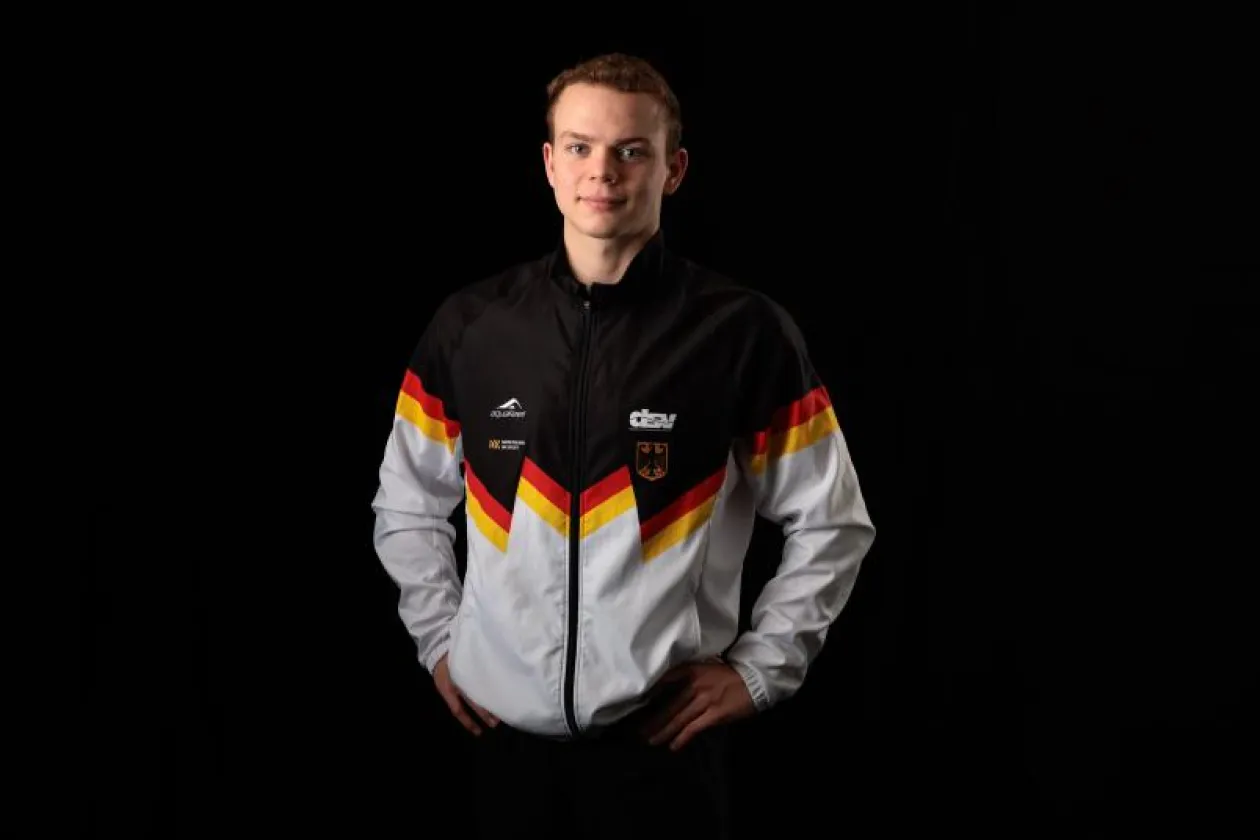 Simon Reinke geht bei den Schwimmwettkämpfen an den Start. 