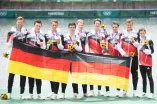 Olympia Tokio Deutschlandachter Rudern Silber