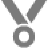 Bildliche beispielhafte Darstellung einer Medaille.