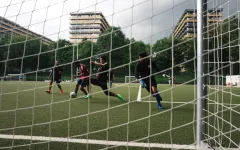 Mannschaft beim Training