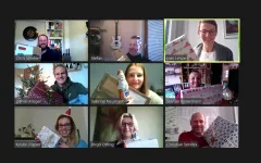 Weihnachtsfeier 20 Hochschulsport Team