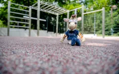 Maskottchen Ruby Calisthenics Anlage