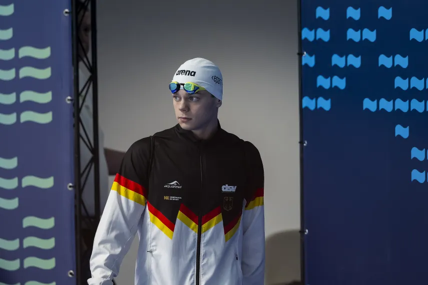 Rub Student und Schwimmer Simon Reinke 