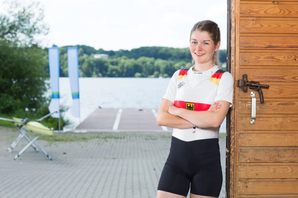 Larina Hillemann Spitzensport Rudern