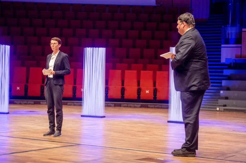 Ines Lenze Rektor Paul Akademische Jahresfeier Ehrung Olympia