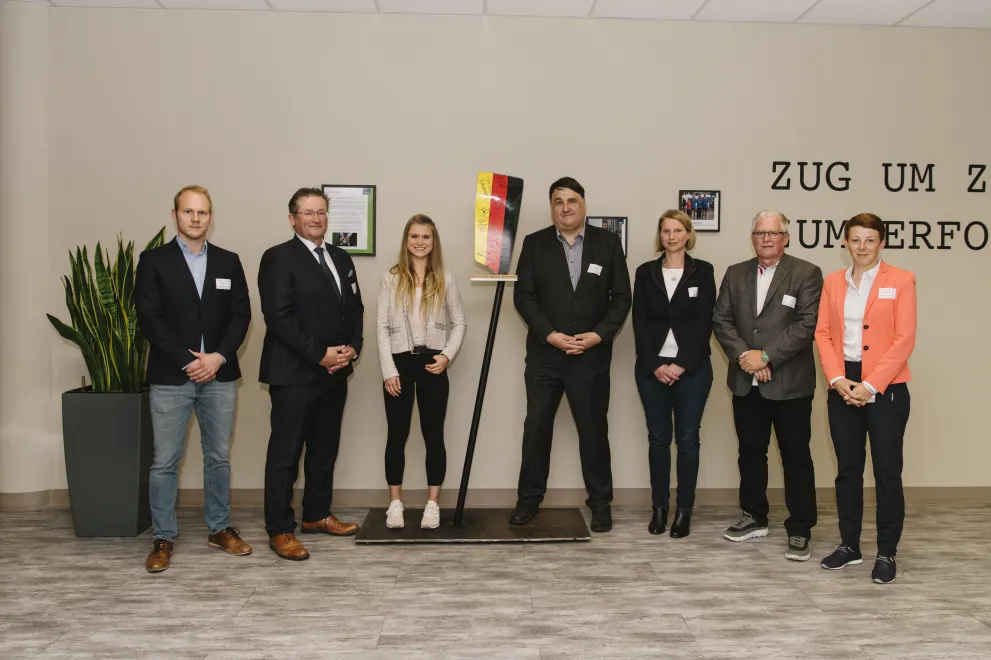 Jahresrückblick 2022 - Unterzeichnung Vereinbarung Spitzensport