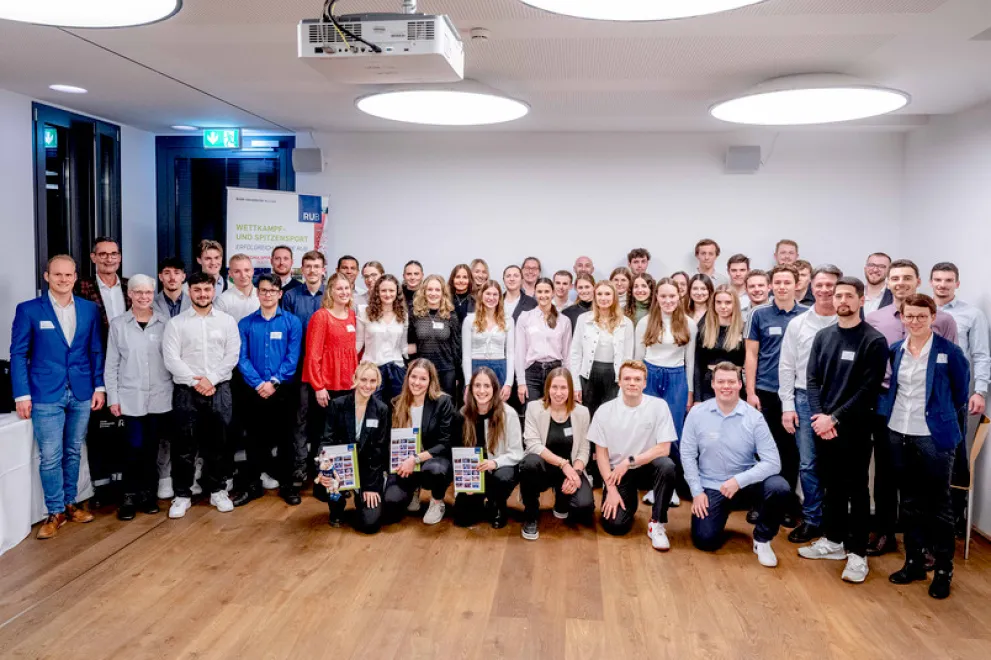 Gruppenbild Sportlerehrung 2023