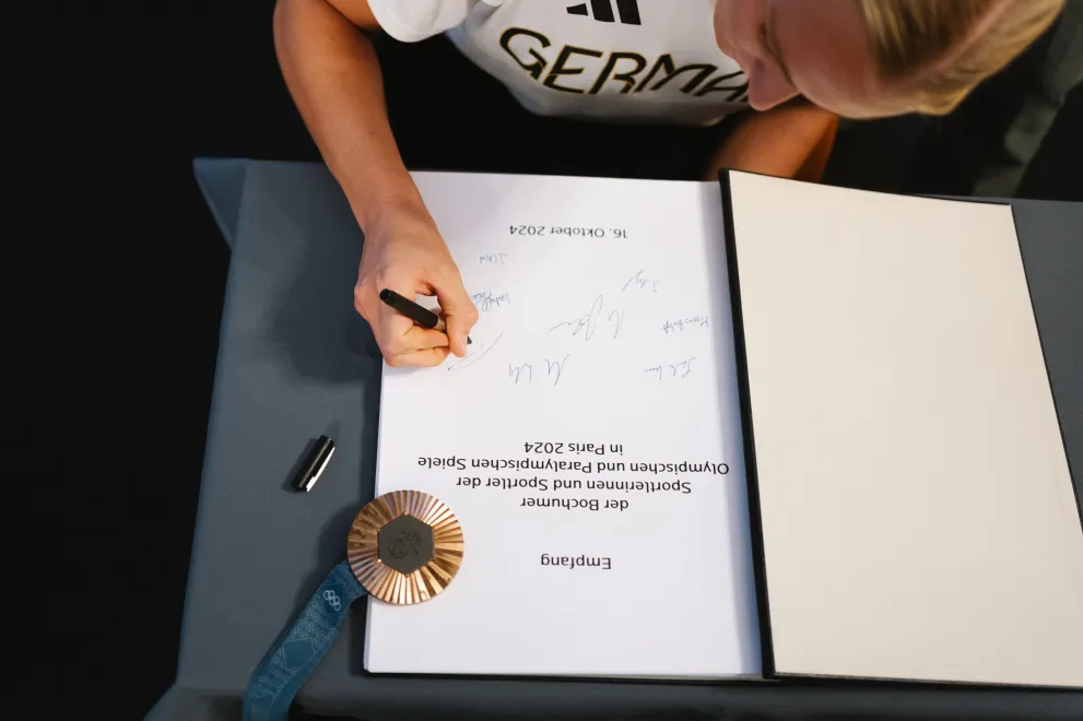 Gäastebuch der Stadt Bochum