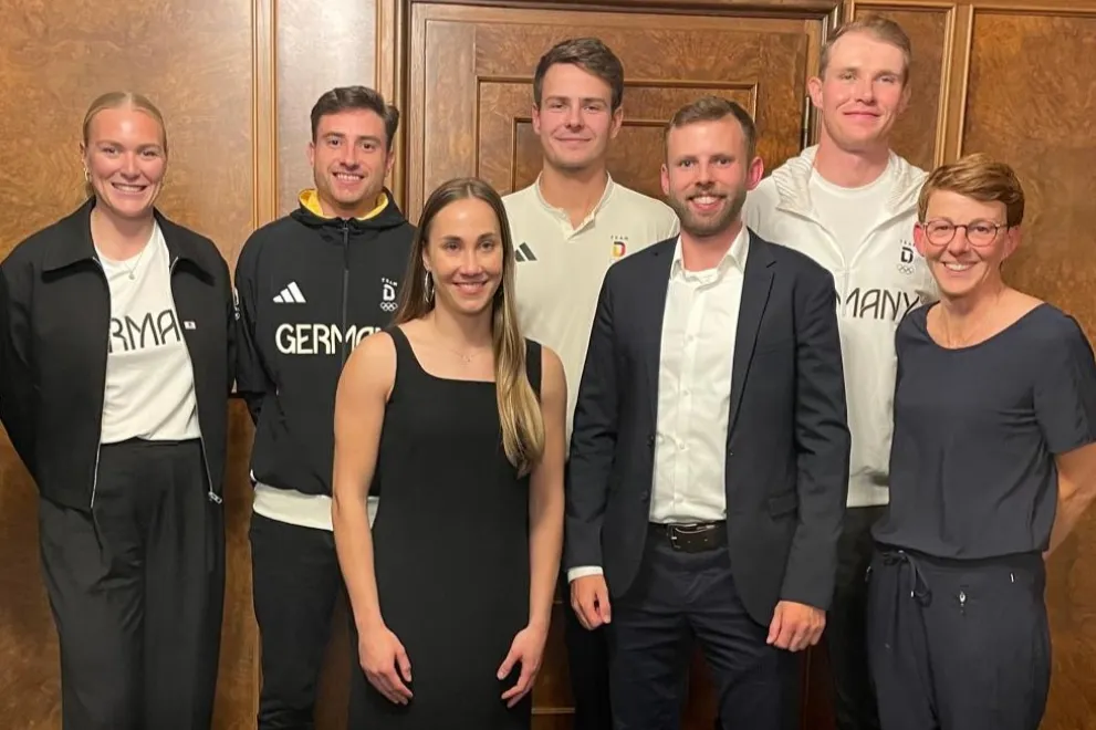 Athletenempfang im Rathaus