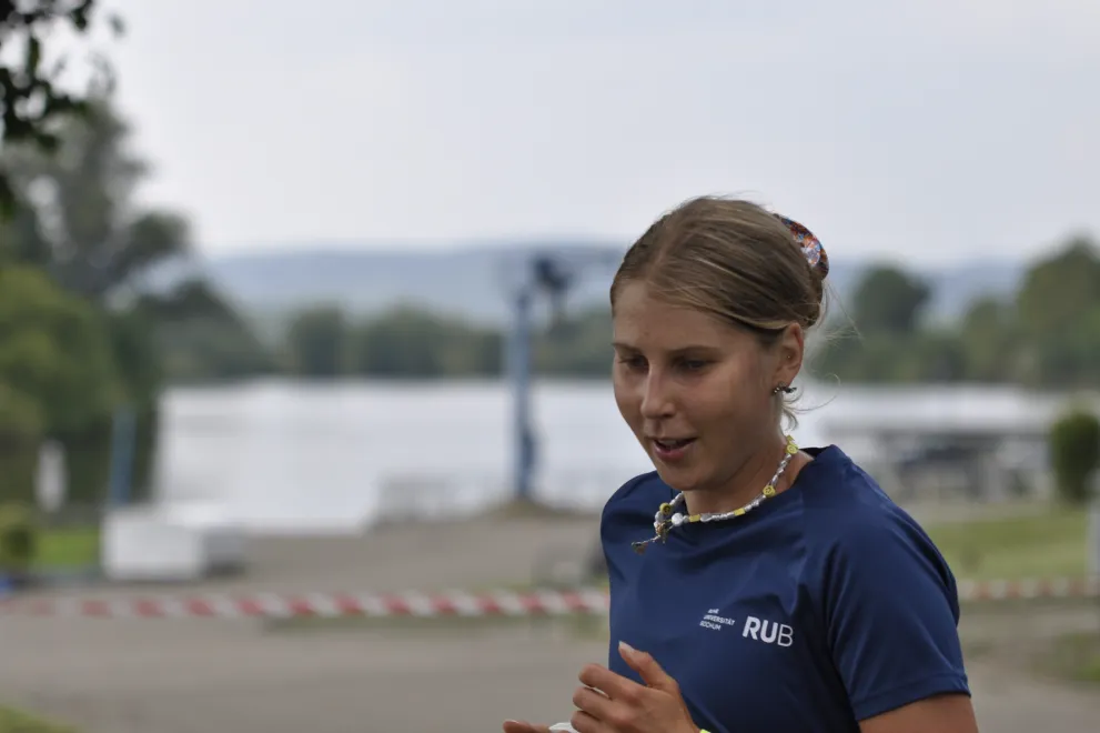 Merle Taube beim Lauf