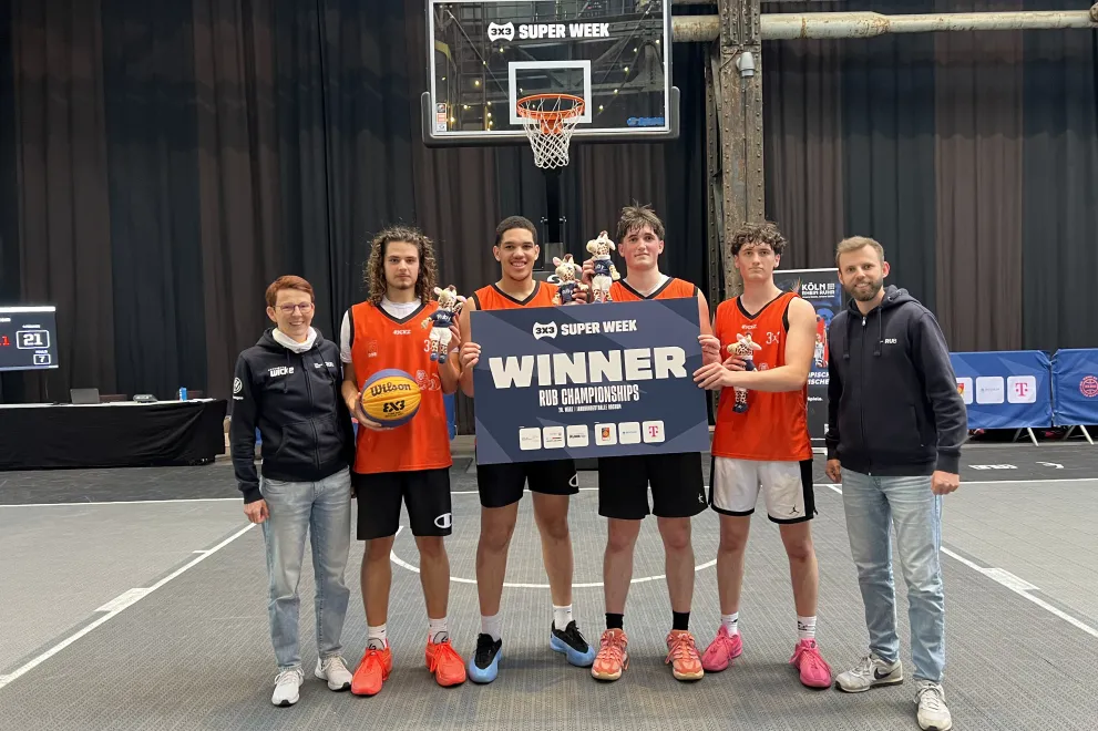 Siegerfoto der 3x3 RUB Championships